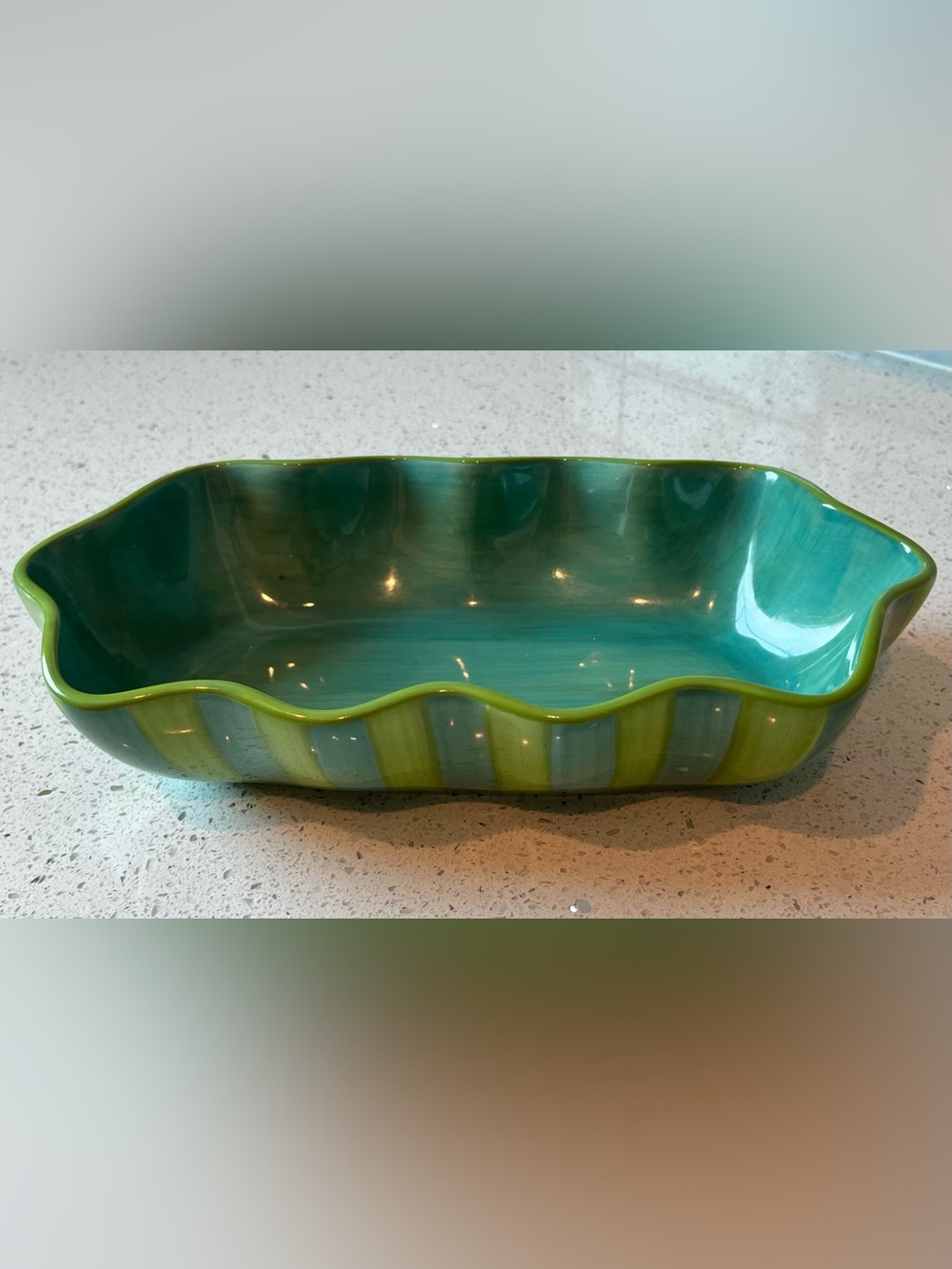 Gail Pittman Scalloped Serving Bowl